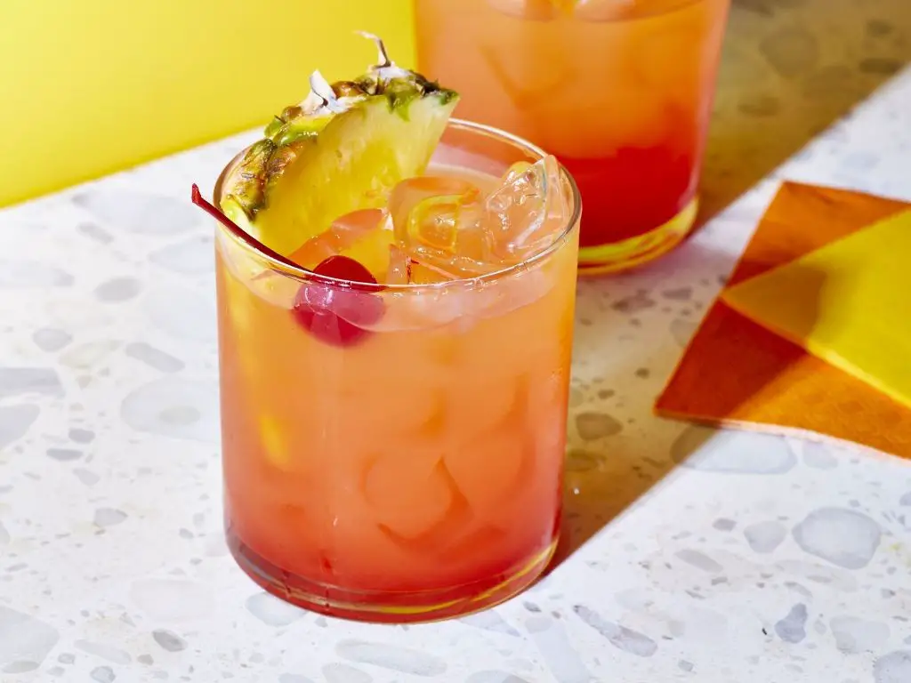 Coconut Vodka Pineapple Upside-Down Cake