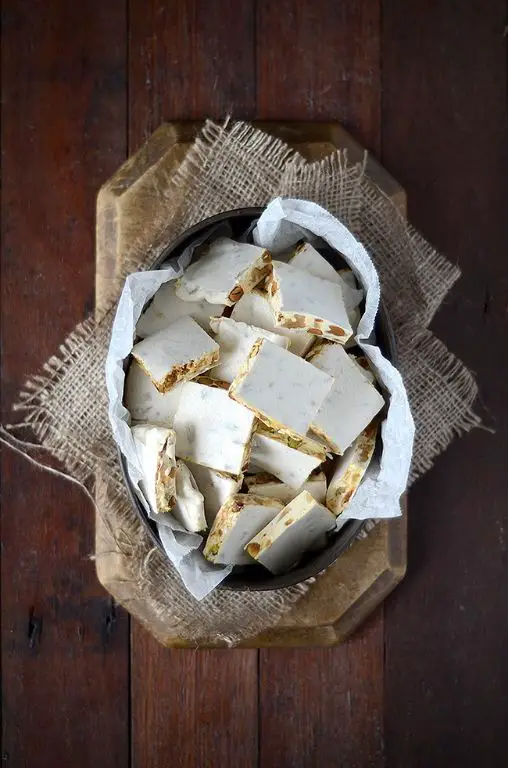 Coconut and White Chocolate Nougat