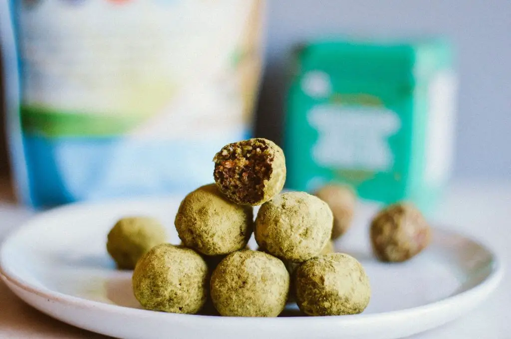 Collagen-Infused Matcha Energy Balls