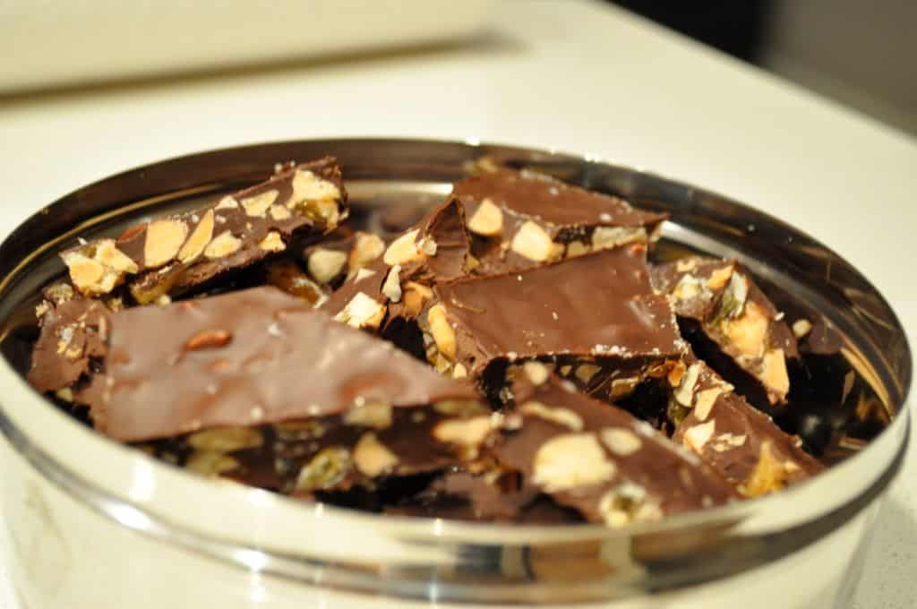 Condensed Milk Almond Brittle