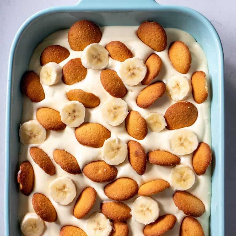 Condensed Milk Banana Pudding