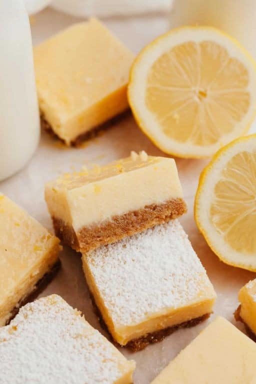 Condensed Milk Lemon Bars