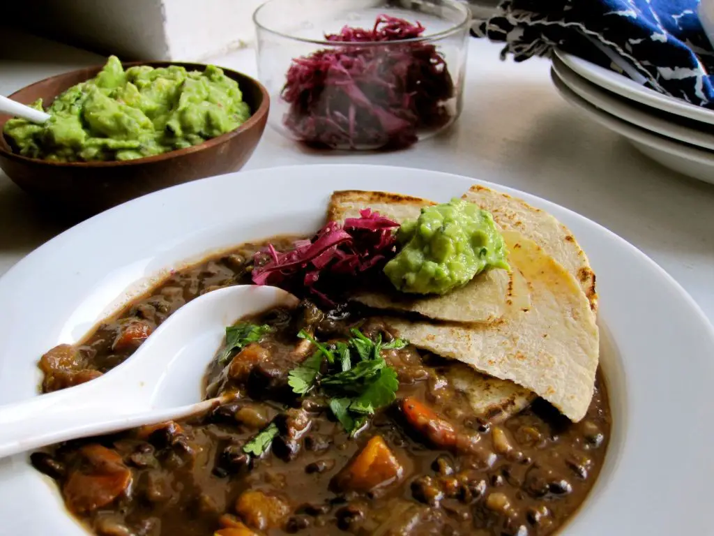 Cordyceps and Black Bean Stew