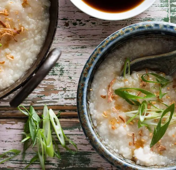 Cordyceps and Chicken Congee