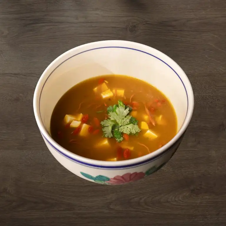 Cordyceps and Pumpkin Soup