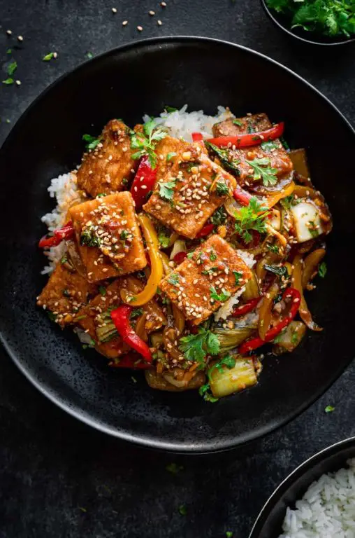 Cordyceps and Tofu Stir-Fry