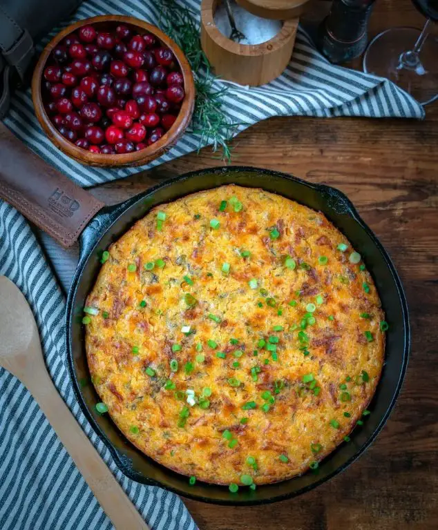 Corn Pudding with Smoked Gouda
