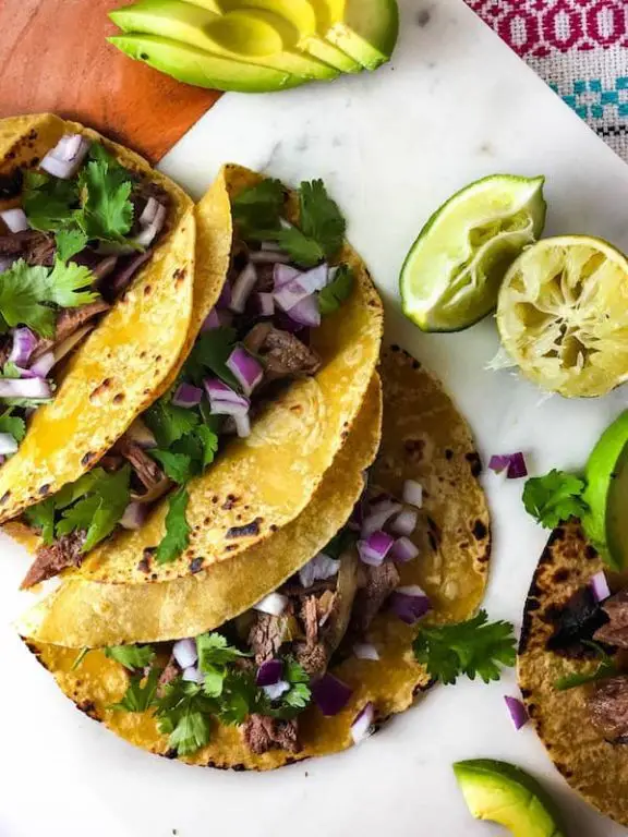 Corn and Beef Tacos