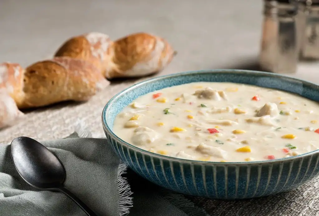 Corn and Crab Bisque