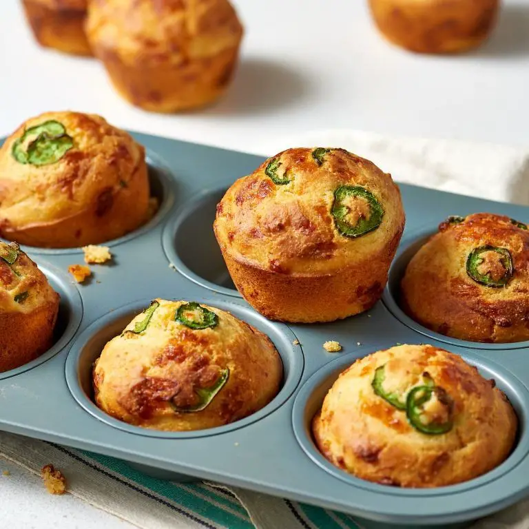 Corn and Jalapeño Muffins