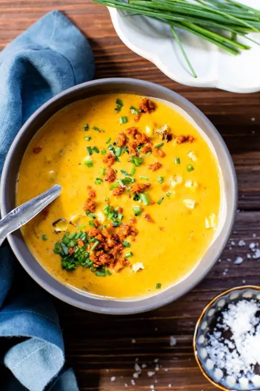 Corn and Sweet Potato Soup