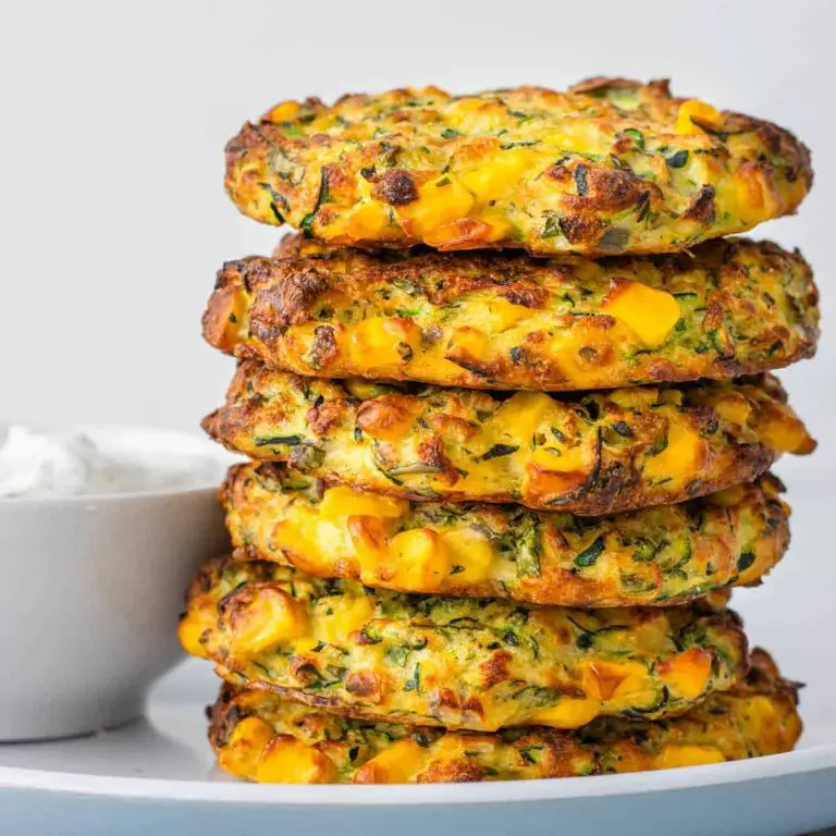 Corn and Zucchini Fritters