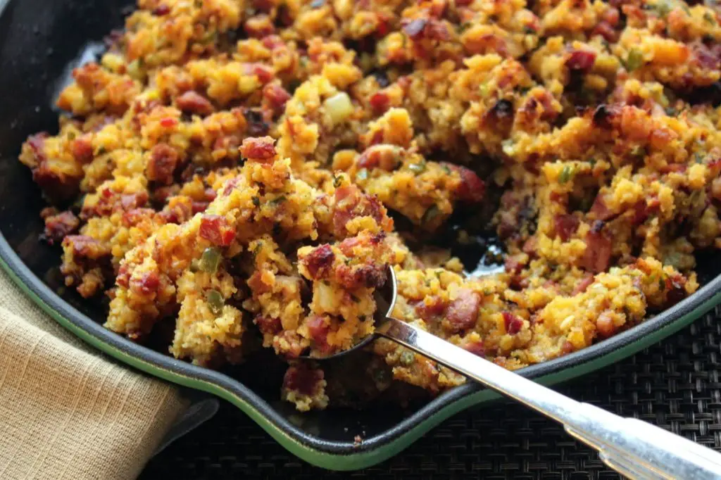 Cornbread Dressing with Andouille Sausage