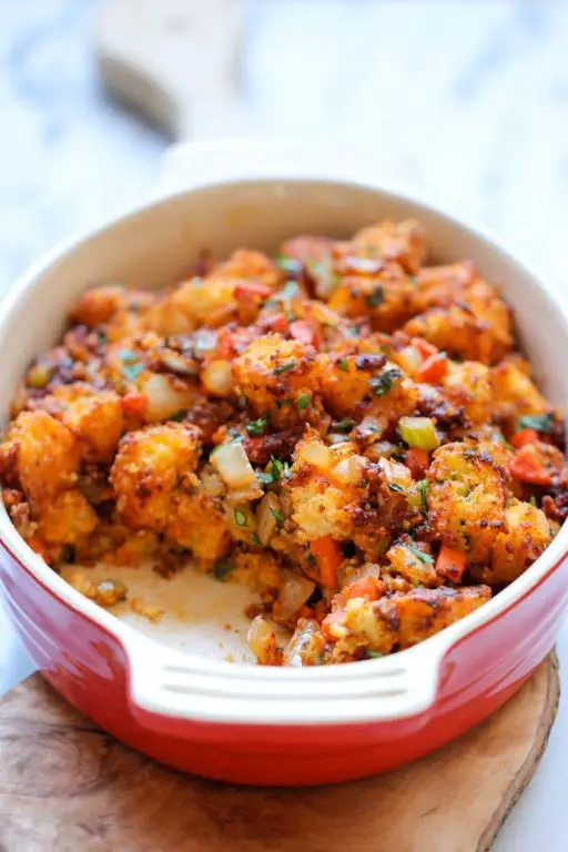 Cornbread and Chorizo Stuffing