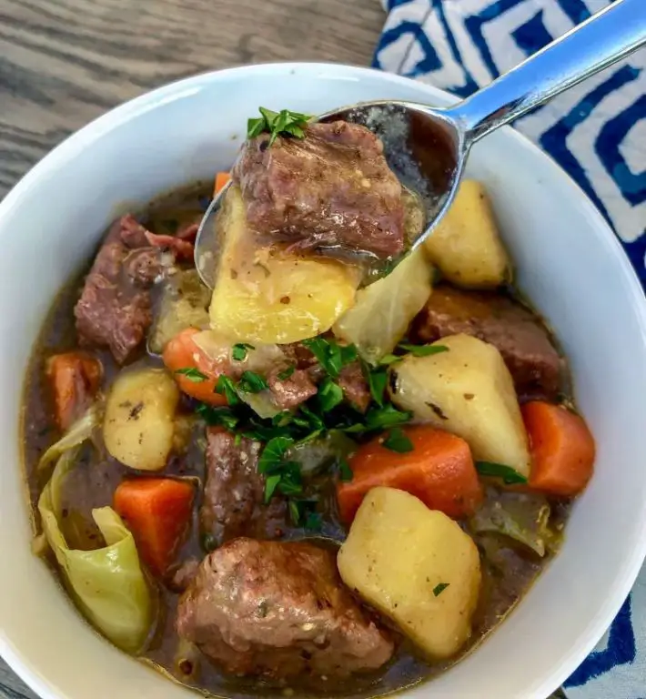 Corned Beef Brisket and Guinness Stew