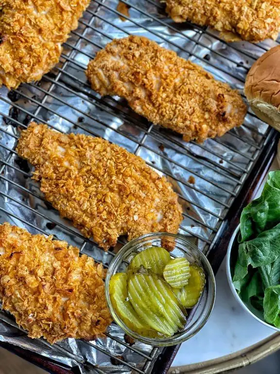 Cornflake Crusted Chicken