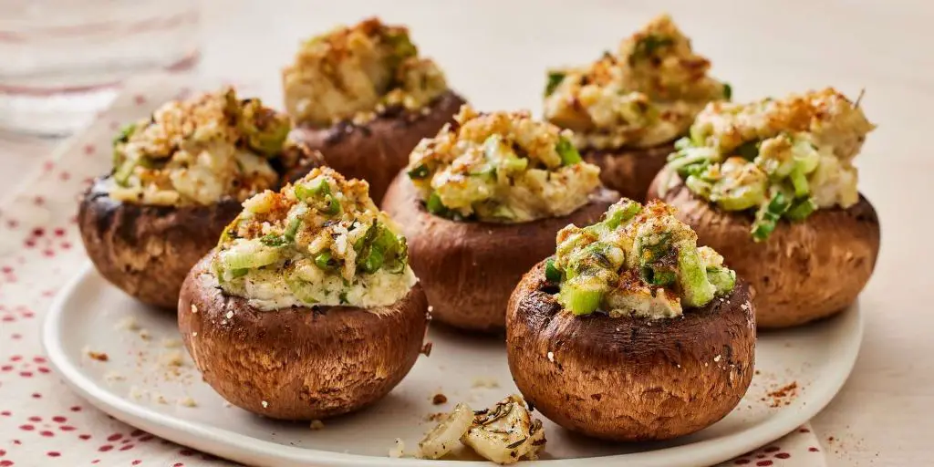 Crab Stuffed Mushrooms