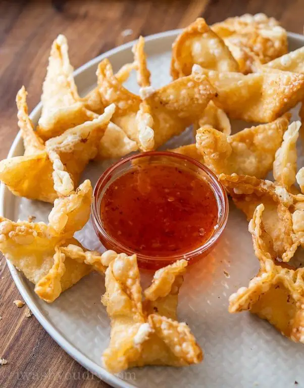 Crab and Cream Cheese Wontons