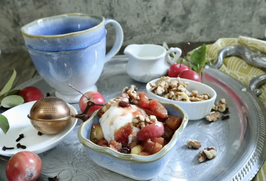 Crabapple and Pear Compote