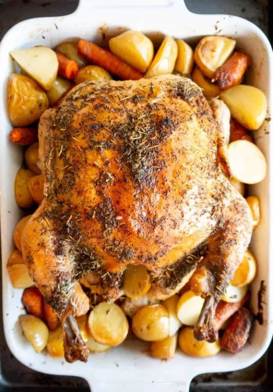 Crabapple and Thyme Roasted Chicken