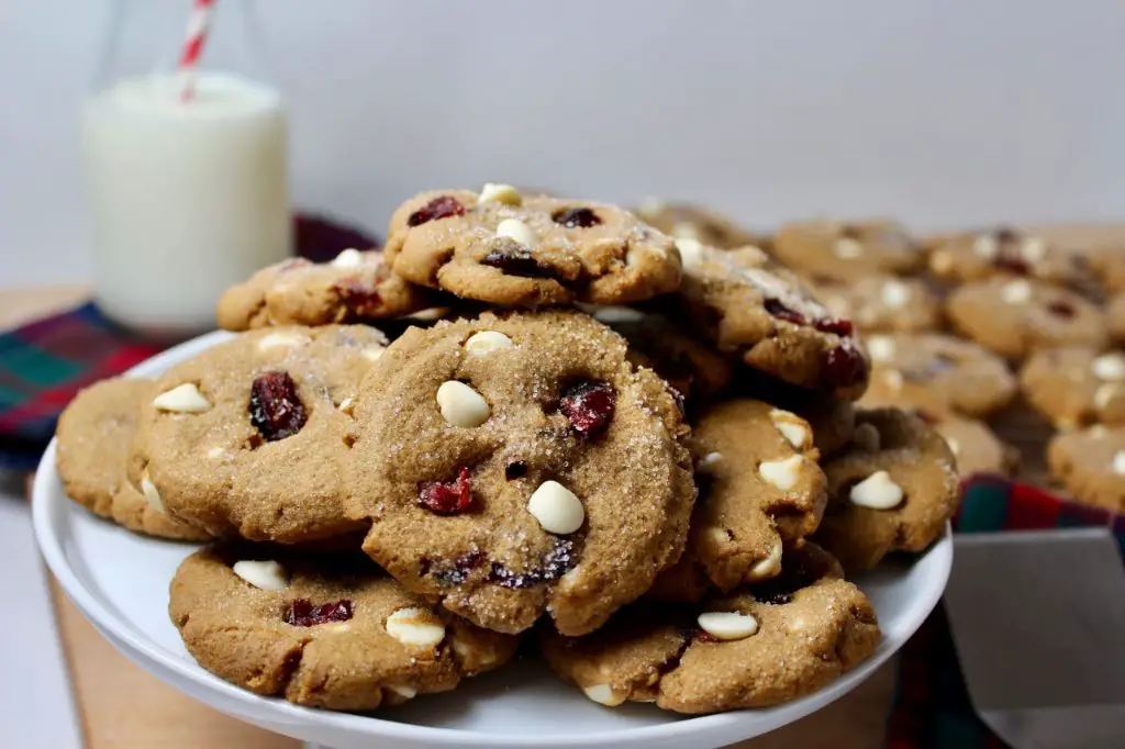 Cranberry Gingerbread Cookies