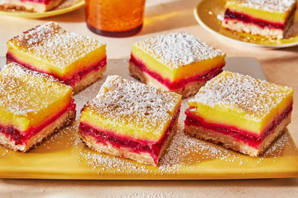 Cranberry Lemon Bars