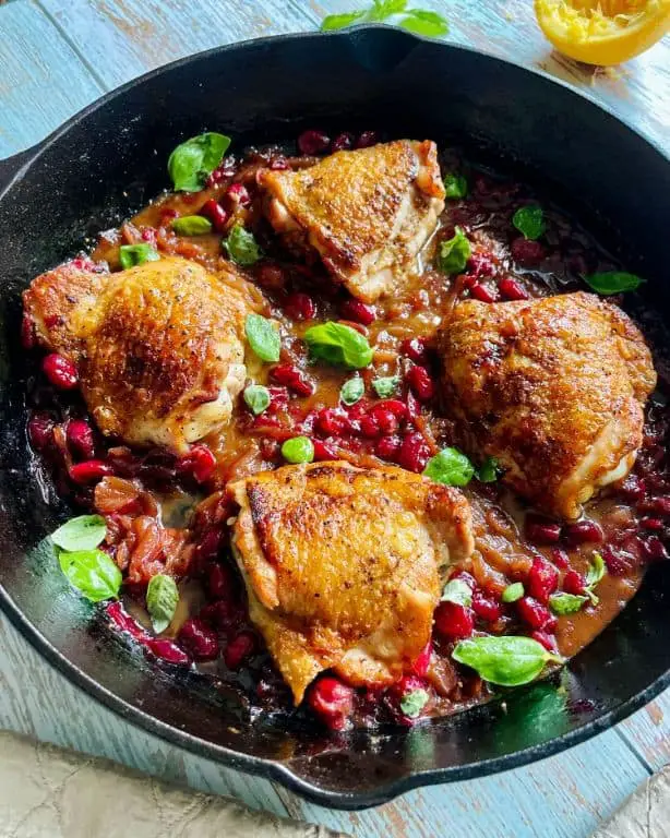 Cranberry Orange Glazed Chicken