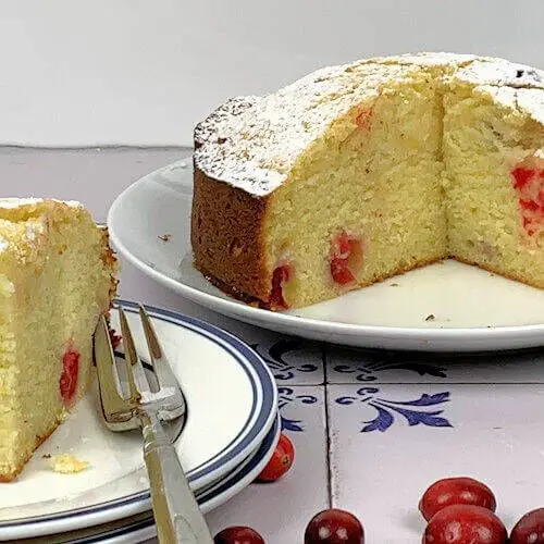 Cranberry Ricotta Cake