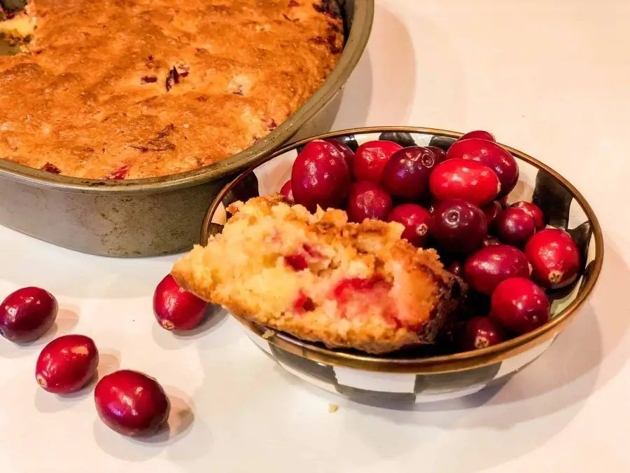 Cranberry Sauce Cornbread