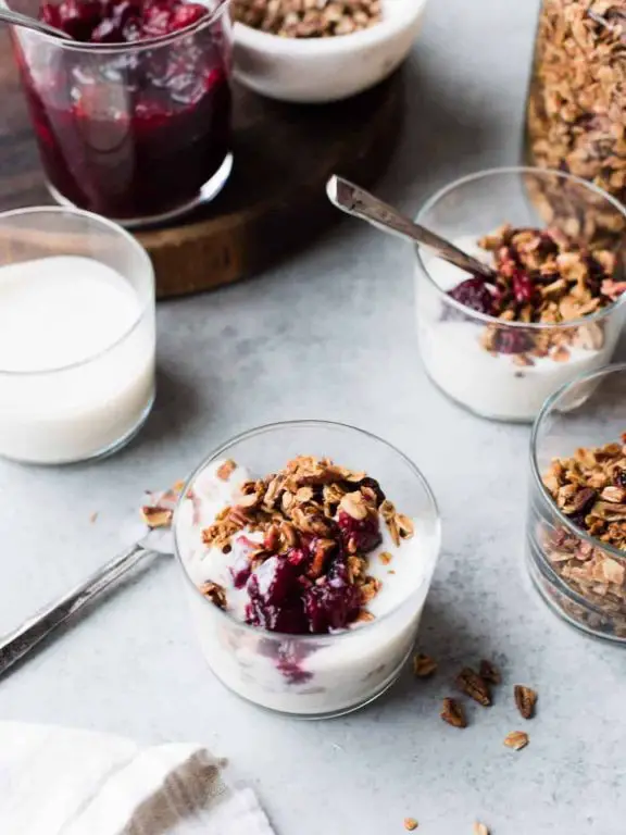 Cranberry Sauce Granola