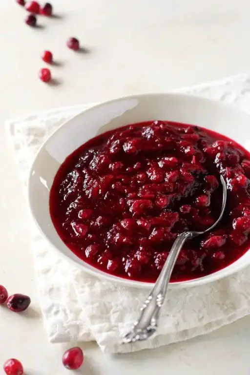 Cranberry Sauce with Fresh Thyme