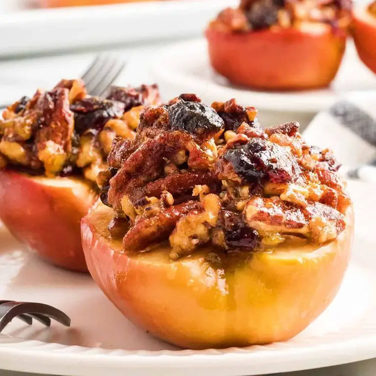 Cranberry Walnut Baked Apples