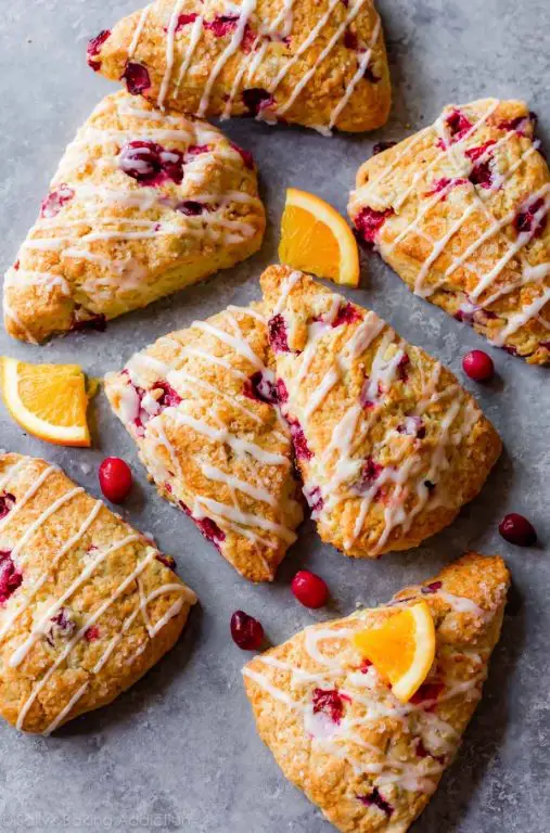 Cranberry and Orange Scones