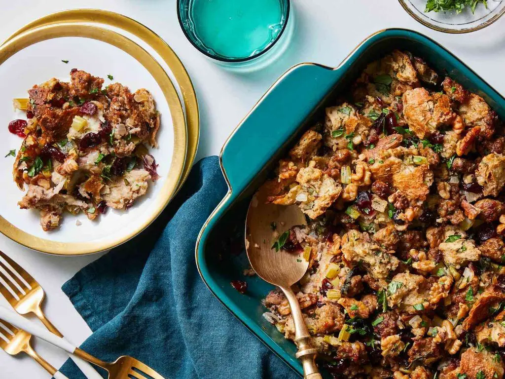 Cranberry and Walnut Stuffing