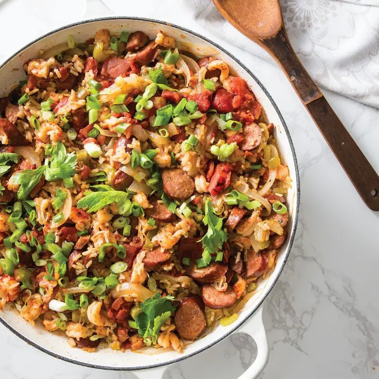 Crawfish Jambalaya with Andouille Sausage