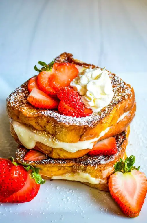 Cream Cheese Stuffed French Toast