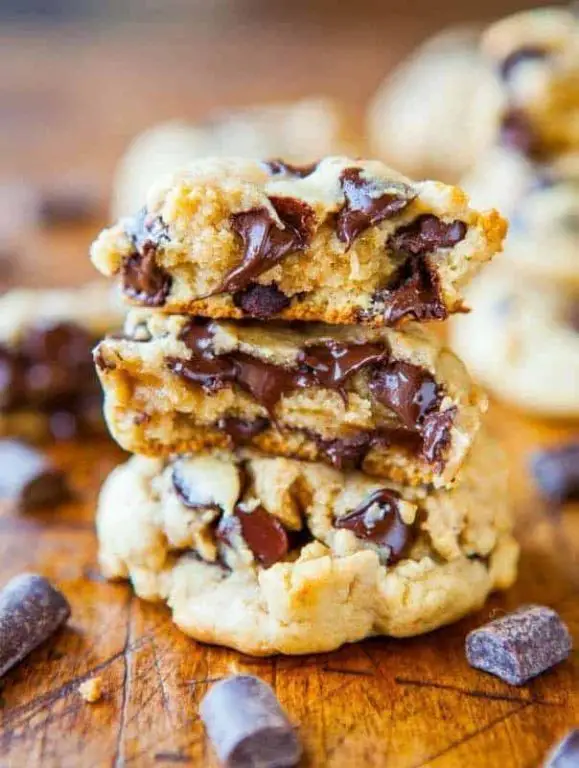 Cream Cheese and Chocolate Chip Cookies