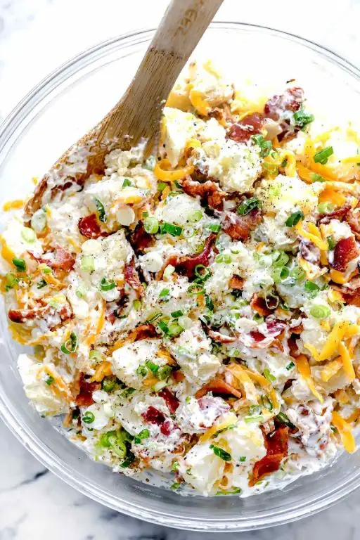 Creamy Baked Potato Salad