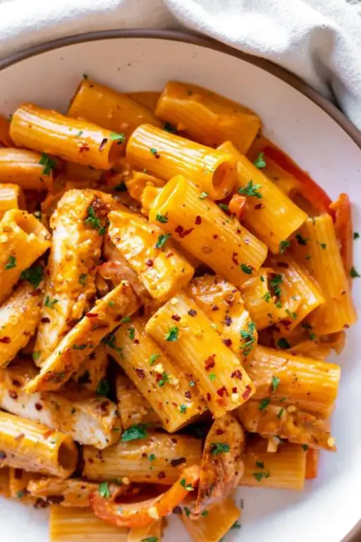 Creamy Cajun Spicy Chicken Pasta