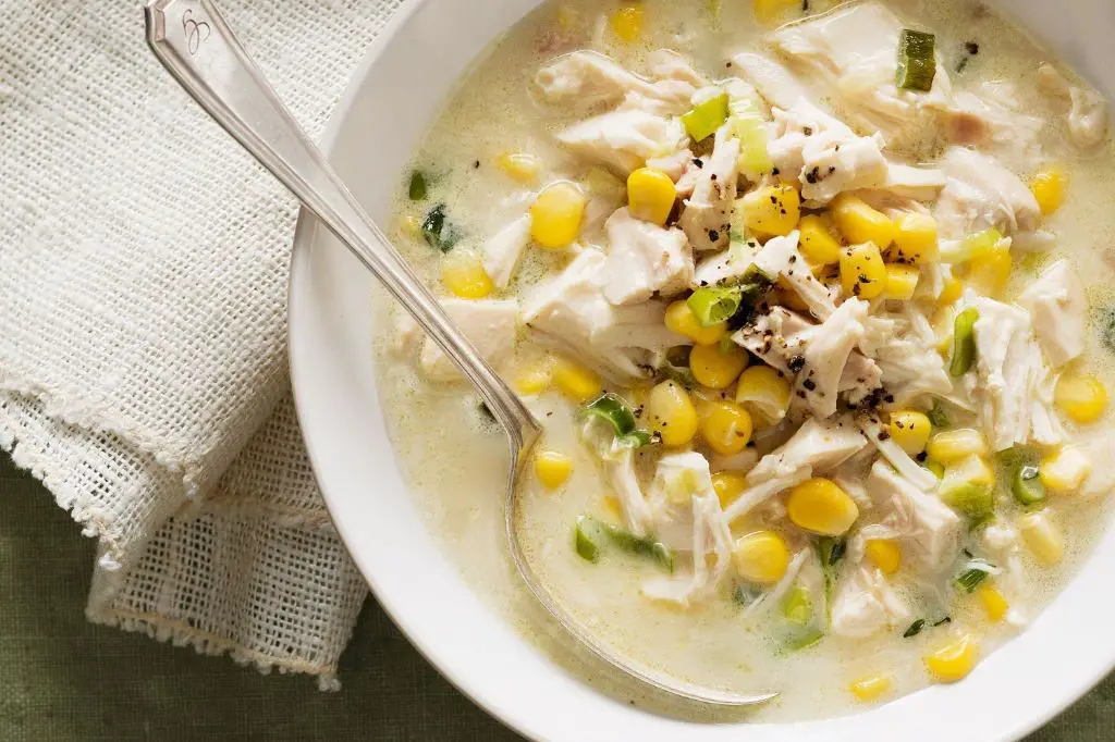 Creamy Chicken and Sweet Corn Soup