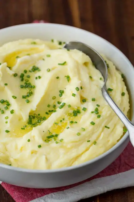 Creamy Chive Mashed Potatoes