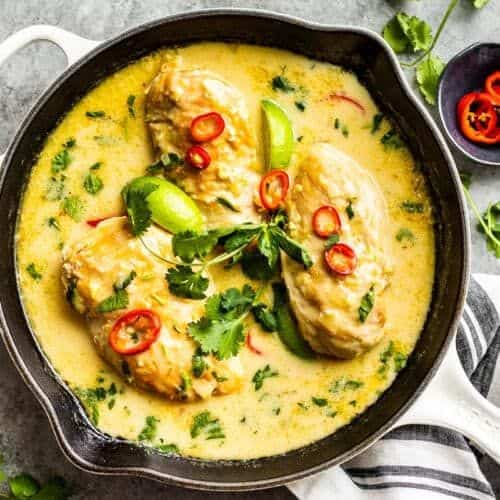 Creamy Coconut Curry with a Touch of Lime