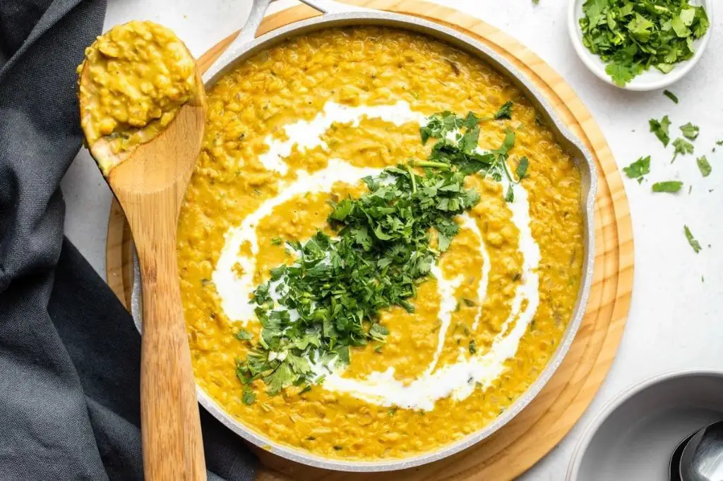 Creamy Coconut Lentil Stew in the Instant Pot