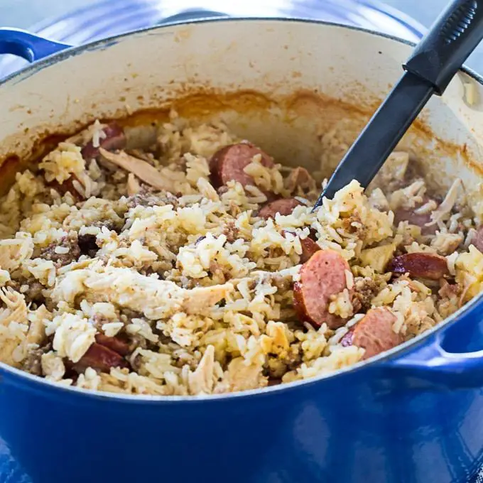 Creamy Crock Pot Chicken Bog