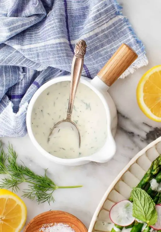 Creamy Dill White Sauce
