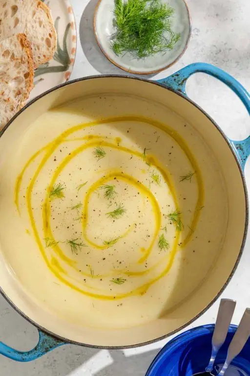 Creamy Fennel Frond Soup