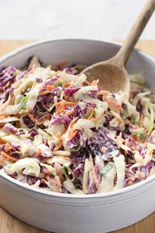Creamy Greek Yogurt Coleslaw