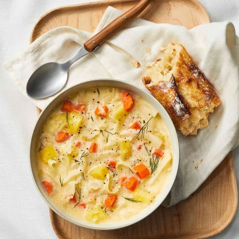 Creamy Instant Pot Cabbage and Potato Soup