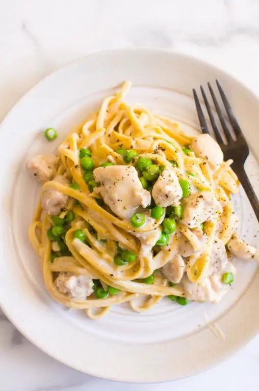 Creamy Instant Pot Keto Chicken Alfredo
