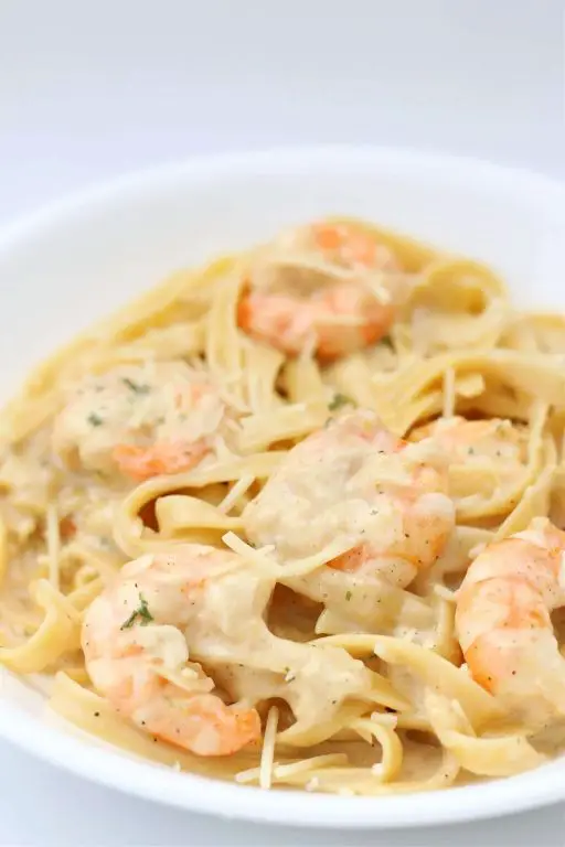 Creamy Instant Pot Shrimp Alfredo